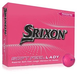 Srixon Soft Feel Lady Golf Balls - Passion Pink