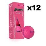 Srixon Soft Feel Lady Golf Balls - Passion Pink