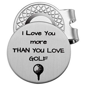 Magnetic Golf Ball Marker - I Love You More