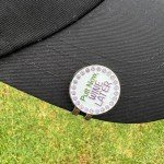 Bling Golf Ball Marker with Magnetic Hat Clip