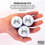 Personalized Best Man Golf Balls - Sleeve of 3