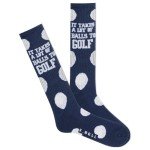 K. Bell Men's Golf Socks - Navy Crew Size 6.5-12