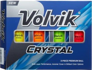 Volvik Crystal Golf Balls - 12 Count, Color Options!
