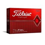 Titleist TruFeel Golf Balls - Matte Red (12 Pack)