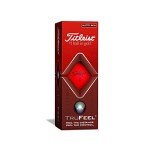 Titleist TruFeel Golf Balls - Matte Red (12 Pack)