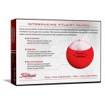 Titleist TruFeel Golf Balls - Matte Red (12 Pack)