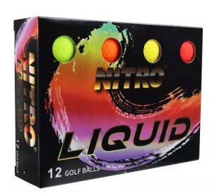Nitro Liquid Golf Balls - Dozen Pack