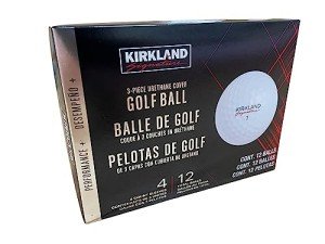 Kirkland Signature 3-Piece Urethane Golf Balls - 12 Pack
