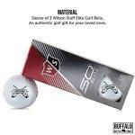 Personalized Wilson Golf Balls Sleeve - Wedding Gift