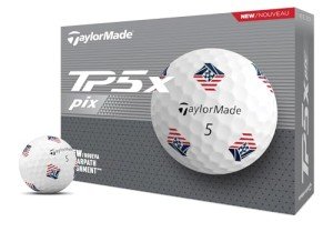 TaylorMade TP5X PIX 3.0 USA Golf Balls