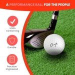 Cut Red Golf Balls - 24 Pack