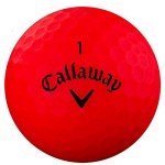 Callaway SuperHot Bold Matte Red Golf Balls