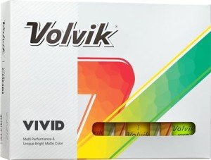 Volvik Vivid Matte Assorted Golf Balls – 12 Pack