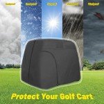 Waterproof 600D Golf Cart Cover for 2 Seats