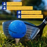 Dozen Golf Balls with Tees for Maximum Distance