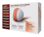 TaylorMade Tour Response Stripe Orange Golf Balls