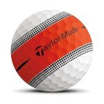 TaylorMade Tour Response Stripe Orange Golf Balls