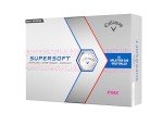 Callaway Supersoft Pink Splatter Golf Balls