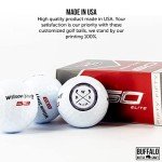 Personalized Wedding Golf Balls - Initials, Set of 3