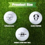 Groomsmen Golf Balls Gift Set - 18 Balls