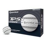 TaylorMade 2024 TP5X Stripe Golf Balls - 12 Pack