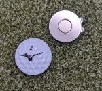 Mizuno Magnetic Golf Ball Marker with Hat Clip