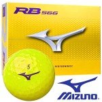 Mizuno RB 566 Yellow Golf Balls - 12 Pack