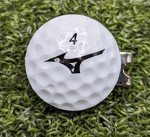 Mizuno Magnetic Golf Ball Marker with Hat Clip
