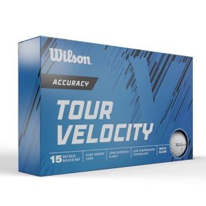 Wilson Tour Velocity Golf Balls - 15 Pack