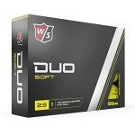 Wilson Staff Duo Soft Yellow Golf Balls - 12 Pack