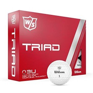 Wilson Staff Triad Golf Balls - 12 Pack