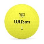 Wilson Staff Duo Soft Yellow Golf Balls - 12 Pack