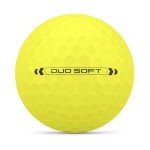 Wilson Staff Duo Soft Yellow Golf Balls - 12 Pack