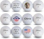 Personalized Titleist ProV1 Golf Balls - 12 Pack