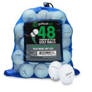 24 Premium Recycled Titleist Pro V1 Golf Balls