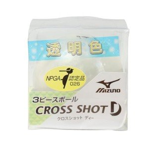 Mizuno Crossshot 3-Piece Park Golf Balls