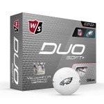 Wilson Duo Soft+ NFL Golf Balls - Philadelphia Edition