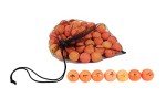48 Assorted Orange Golf Balls with Carrying Bag