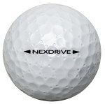 Mizuno NEXDRIVE Golf Balls - 1 Dozen White