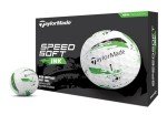 TaylorMade SPEEDSOFT Green Golf Balls - 12 Pack