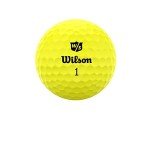 Wilson Staff Duo Optix Yellow Golf Balls