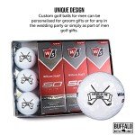 Father of the Groom Golf Balls Set of 3
