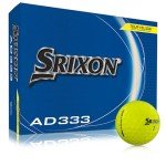 Srixon AD333 High-Performance Yellow Golf Balls