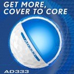 Srixon AD333 High-Performance Yellow Golf Balls