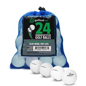 Bridgestone 24-Pack Recycled Golf Balls with Bag