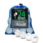 Bridgestone 24-Pack Recycled Golf Balls with Bag