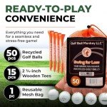 Mixed Used Golf Balls Bundle - 50 Super Softs & More