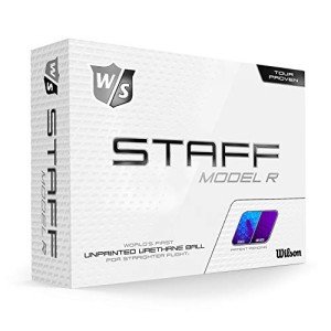 Wilson Staff Model R Golf Balls - 12 Pack