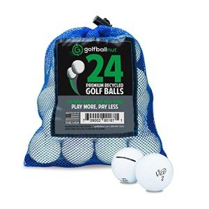 Vice White Recycled Golf Balls Bulk Mix (24)