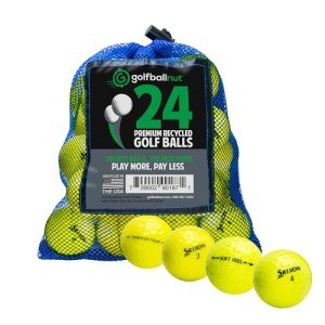 Srixon Mix Yellow Golf Balls - 24 Count